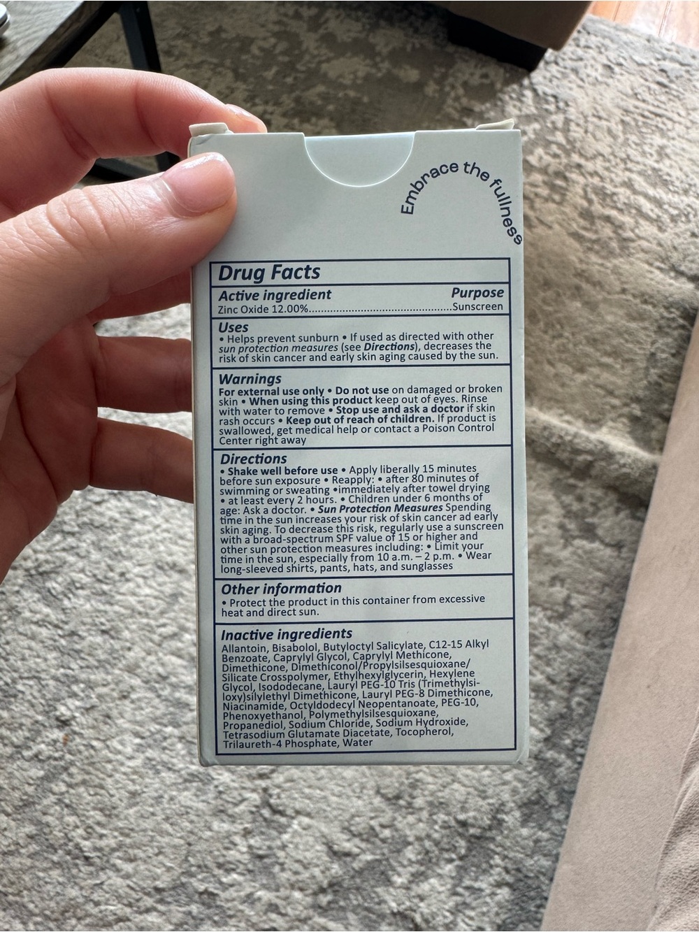 SunDay Invisible Finish Mineral Face Serum SPF 50+ — Light Blue - Picture 3 of 6
